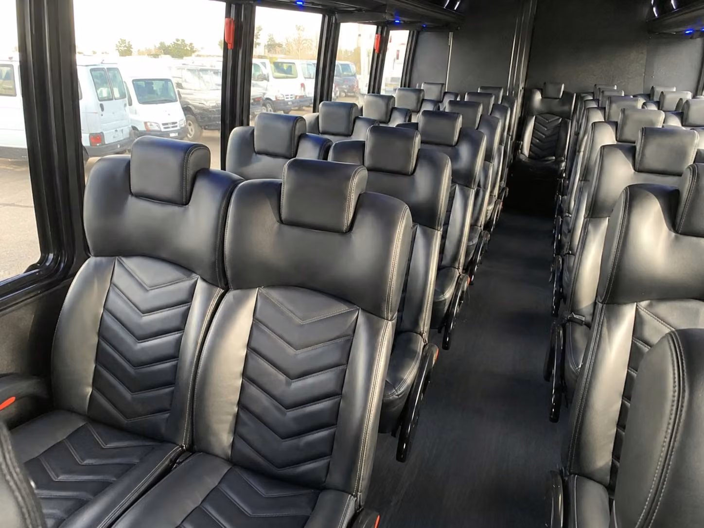 20 passenger minibus inside