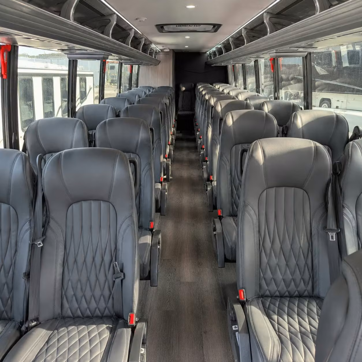 25 passenger minibus inside