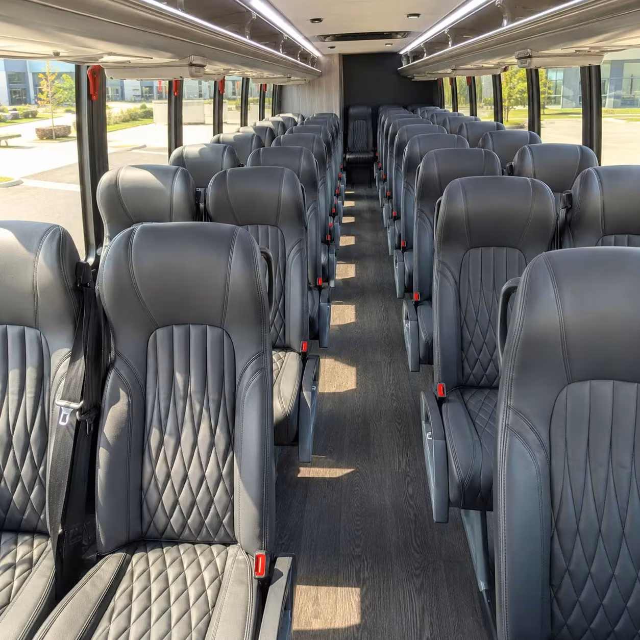 30 passenger minibus interior