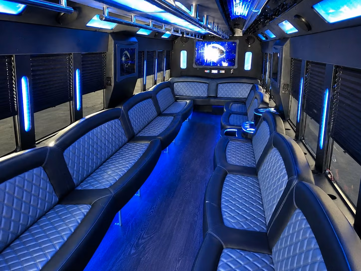 party bus rentals for victorville high school prom nights