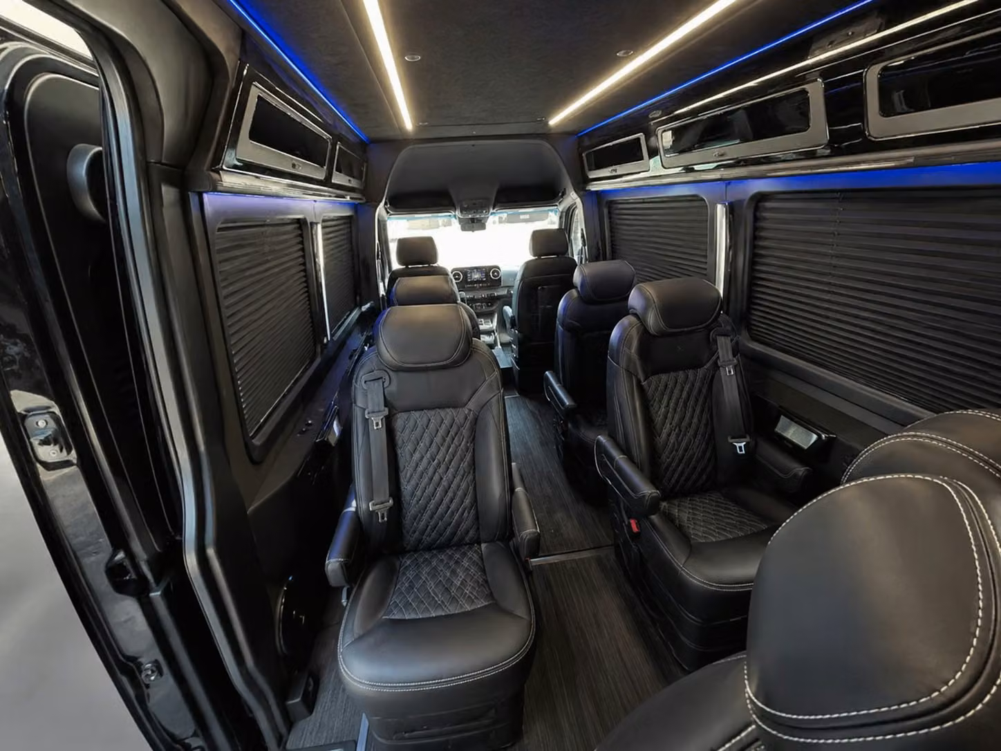 sprinter van with driver interior